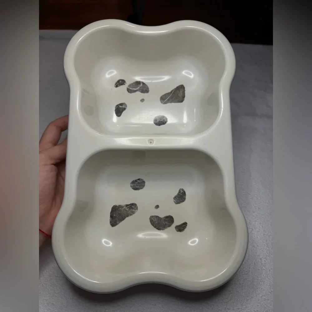 DISNEY 101 Dalmatians Dog Food/Water Bowl